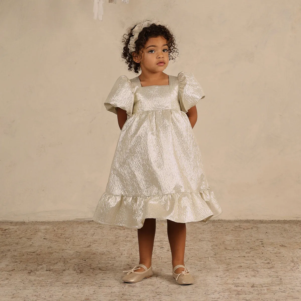 Augusta Dress - Champagne