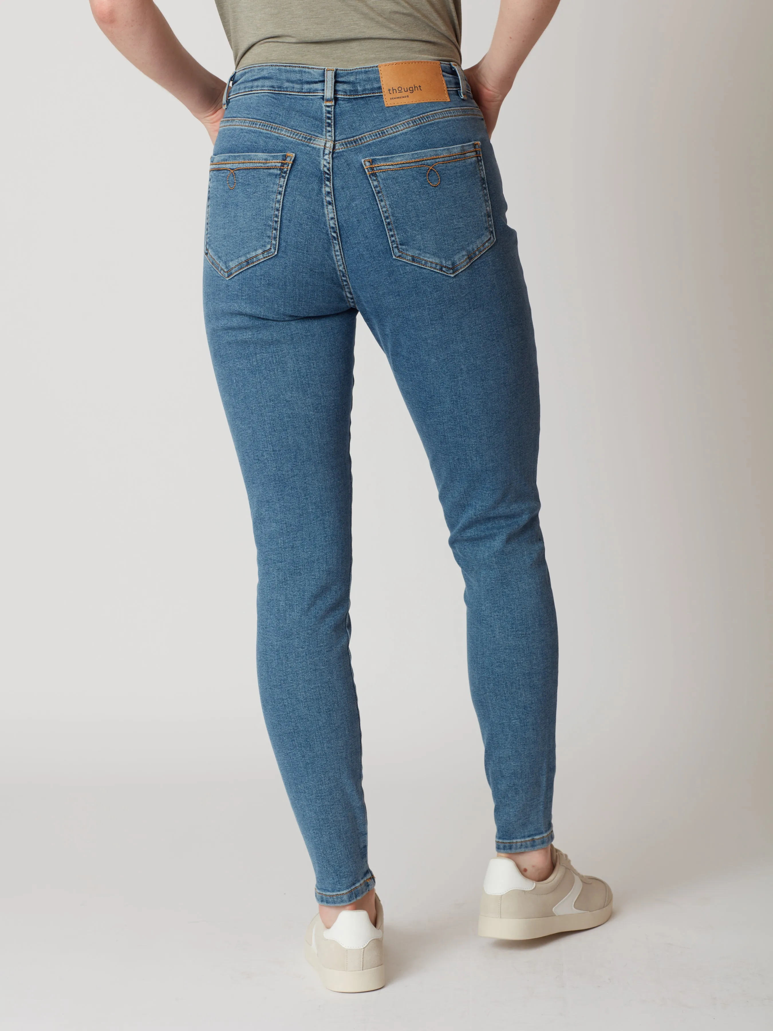 High Waisted Skinny Jeans